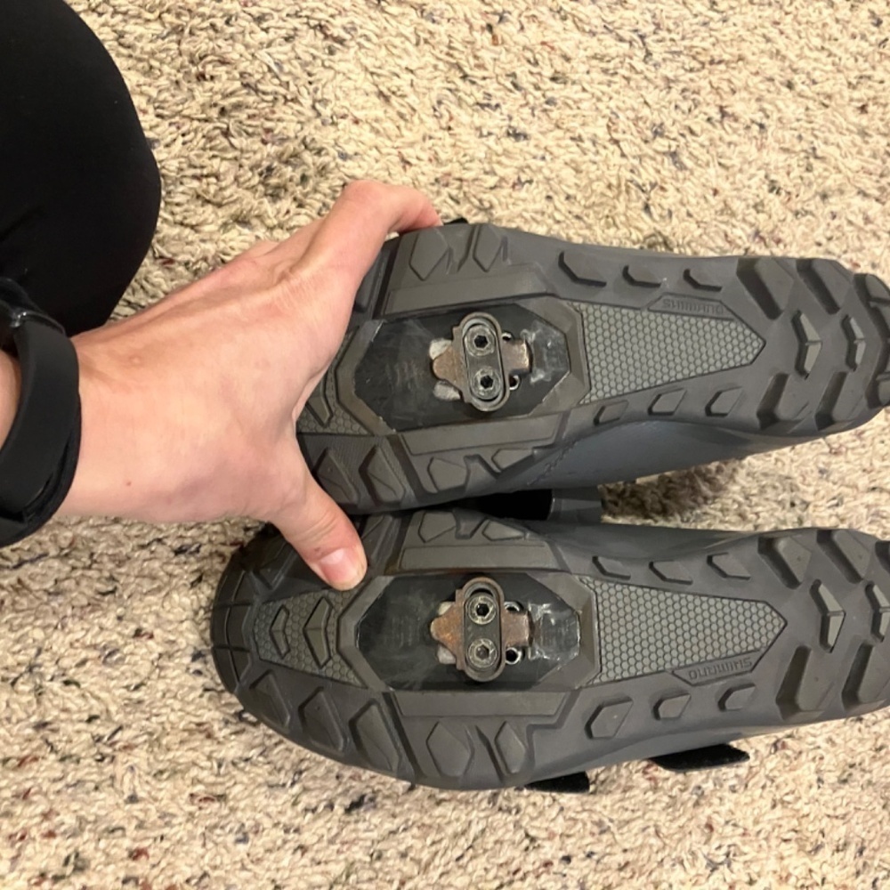 Shimano Women's Pedaling Performance Mountain Bike Shoes SH-ME201 GRAY Sz 40 - Picture 7 of 10